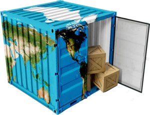 shipping container world